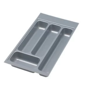 IT Kitchens Grey Plastic Kitchen Utensil Tray