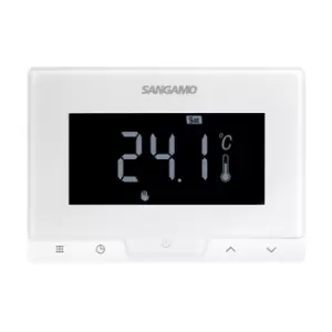 Sangamo 7 Day WiFi Controllable Heating Thermostat White - CHOICERSTATWIFI