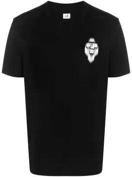 C.P. COMPANY Graphic-print short-sleeved T-Shirt Black