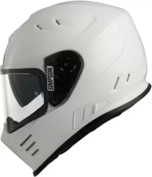 Simpson Venom Helmet, white Size M white, Size M