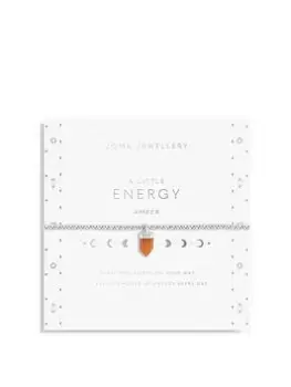 Joma Jewellery Affirmation Crystal A Little Energy/ Amber Bracelet