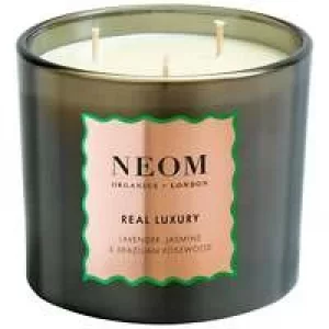 Neom Organics London Christmas 2021 Scent to De-Stress Real Luxury Limited Edition Candle (3 Wicks) 420g