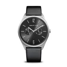 Bering Black 'Ultra Slim' Classical Watch - 17140-402
