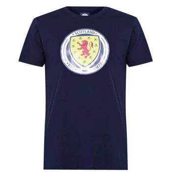Source Lab Scotland T Shirt Mens - Navy
