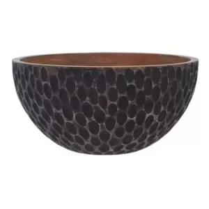 Kara Wooden Bowl Medium