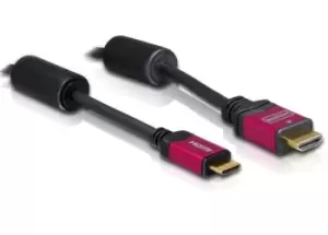 DeLOCK HDMI 1.3b to HDMI Mini Cable 3.0m HDMI cable 3m HDMI Type...