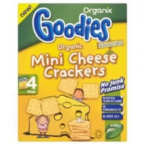 Organix Mini Cheese Crackers 4x20g