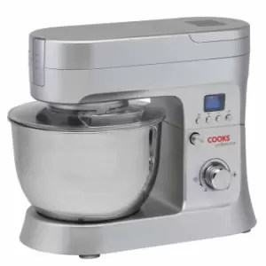 Cooks Professional G1187 Silver 1200W Stand Mixer - wilko