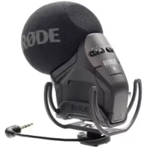 RODE Microphones Stereo VideoMic Pro Rycote Camera microphone Transfer type (details):Direct Hot shoe mount, incl. pop filter