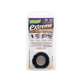 Extreme Silicone Tape 25mm x 3m - Ultratape