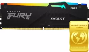 Kingston Fury Beast RGB 8GB (1x 8GB) 4800MHz DDR5