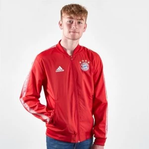 adidas FC Bayern Anthem Jacket Mens - True Red