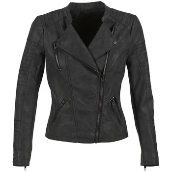 Only AVA womens Leather jacket in Black - Sizes UK 6,UK 8,UK 10,UK 12,UK 14,UK 16