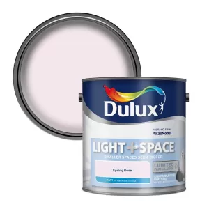 Dulux Light & Space Spring Rose Matt Emulsion Paint 2.5L