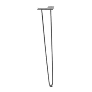 GTV Harpin Metal Industrial Coffee Furniture Table Leg - Size 711mm, Pack of 1
