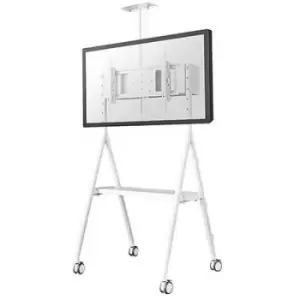 Neomounts by Newstar NS-M1500WHITE 1 Piece TV trolley 81,3cm (32) - 165,1cm (65) Tiltable, Floor stand