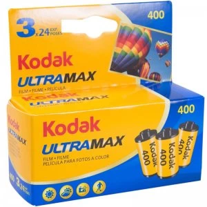 Kodak Ultra Max 400 Film 13524 3 Pack
