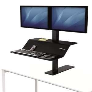 Fellowes Lotus VE Sit Stand Workstation Dual 8082001
