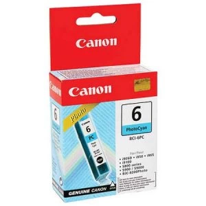 Canon BCI6 Photo Cyan Ink Cartridge