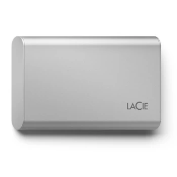 Lacie Portable SSD V2 USB-C Rescue 500GB - Moon Silver