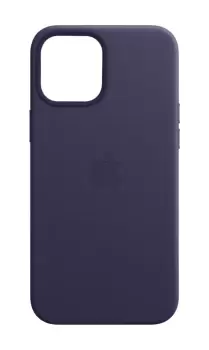 Apple iPhone 12 Pro Max Leather Case with MagSafe Deep Violet MJYT3ZM/A