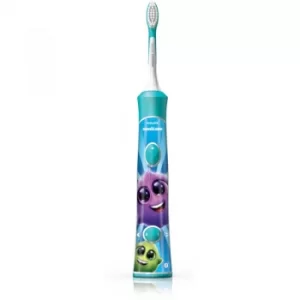 Philips Sonicare For Kids 3+ HX6322/04 Kids Sonic Electric Toothbrush with Bluetooth Aqua