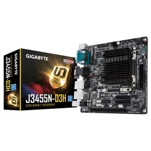Gigabyte J3455N D3H Integrated CPU Intel Quad Core 2.3GHz Motherboard
