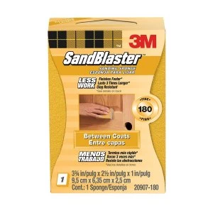 3M SandBlaster Dual Angle Sanding Sponge - Fine P180