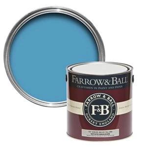 Farrow & Ball Estate St Giles blue No. 280 Matt Emulsion Paint 2.5L