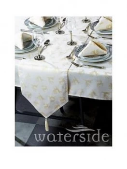 Waterside Reindeer Jacquard Table Linen Set
