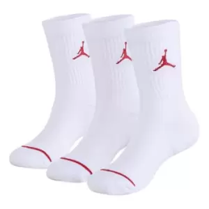 Air Jordan Jordan 3 Pack Crew Socks Infant's - White