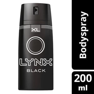 Lynx Black Body Spray 200ml