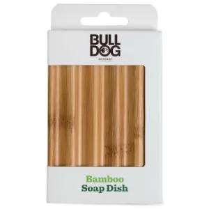 Bulldog Bamboo Soap Dish