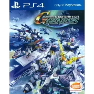 SD Gundam G Generation Genesis PS4 Game