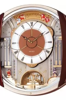Seiko Clocks Musical Marionette Wall Clock QXM250B