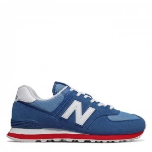 New Balance 574 Classic Trainers - Blue/White