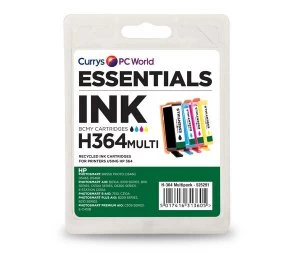 Essentials HP 364 Black and Tri Colour Ink Cartridge