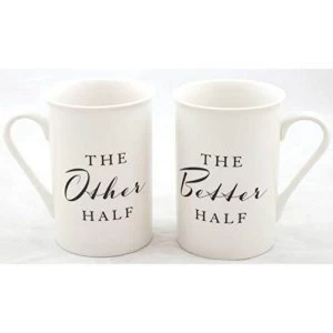 Amore By Juliana Mug Set - The Other Half & The Better Half