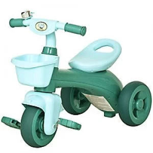 HOMCOM Kids Tricycle 370-135GN Green