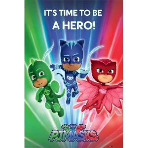 PJ Masks - Be a Hero Maxi Poster