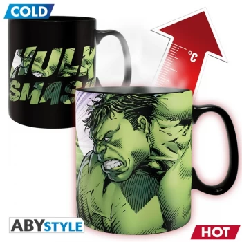 Marvel - Heat Change Hulk Smash Mug