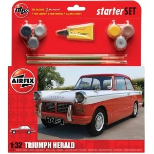 Airfix - 1:32 Triumph Herald Scale Classic Car Gift Set