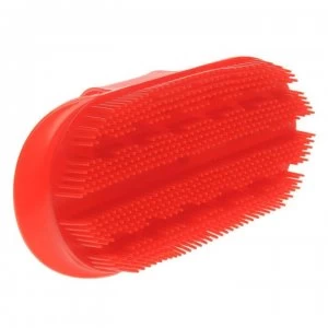 Roma Plastic Sarvis Curry Comb - Red