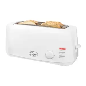 Quest 35049 4 Slice Extra Wide Long Slot Cool Touch Toaster