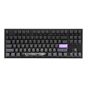 Ducky One 2 RBG DS PBT Brown Cherry MX Mechanical Keyboard - Black/White (DK-DKON1787ST-BUSPDAZT1) (US Layout)