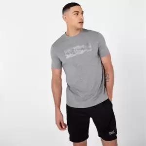 Everlast Camo Longline T-Shirt - Grey