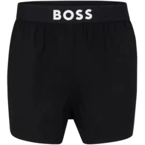 Boss Woven Boxer Stmt 10251107 01 - Black