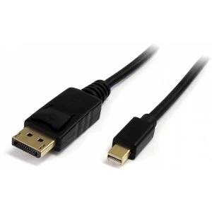 Startech 1m Mini DisplayPort to DisplayPort Adapter Cable MM