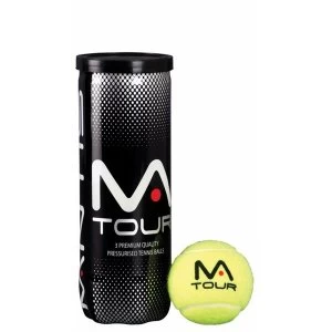 MANTIS Tour Tennis Balls Tube of 3