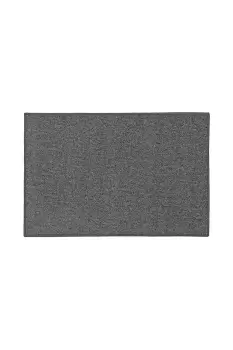 Eden Machine Washable Latex Backed Doormat, 40x60cm, Grey
